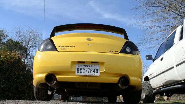 04 Hyundai Tiburon GT SE V6 Exhaust смотреть онлайн