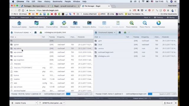 Работа с плагином Duplicator (бекап сайта) смотреть онлайн