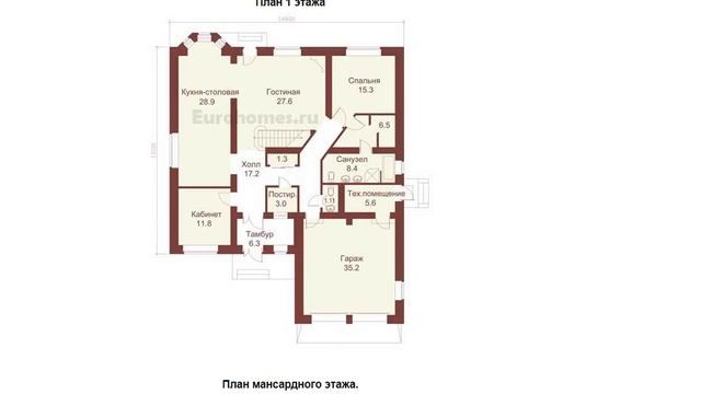 Проект дома из газобетона 250 кв м смотреть онлайн