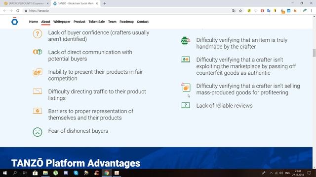 Tanzo - торговая площадка для товаров ручной работы на блокчейне! смотреть онлайн