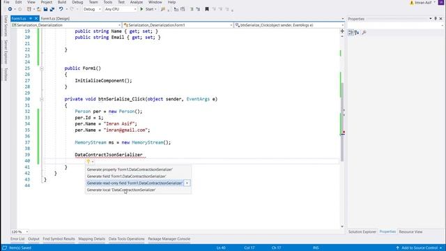 What is Serialization and Deserialization in C Sharp - URDU/HINDI смотреть онлайн
