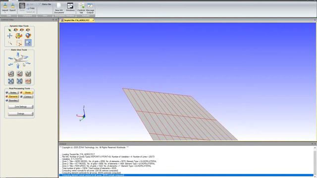 ZONA-MV Training - 6.1 - Aerodynamic Model & Basic View Controls of ZONA-MV (PLTAERO) смотреть онлайн