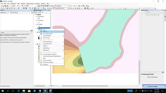 How to calculate volume of dam by using topo to raster tool in ArcGis смотреть онлайн