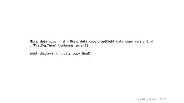 Pandas : Dropping Multiple Columns from a data frame using Python смотреть онлайн
