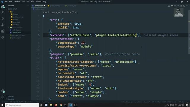 17. Add the config rules in the Plugin and extend the plugin in the eslint config file - #ESLint смотреть онлайн