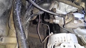 Как заменить датчик температуры . Где он находиться.Опель Вектра а1.6