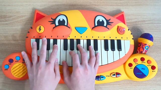 Undertale - Megalovania (Cat Piano Cover) смотреть онлайн