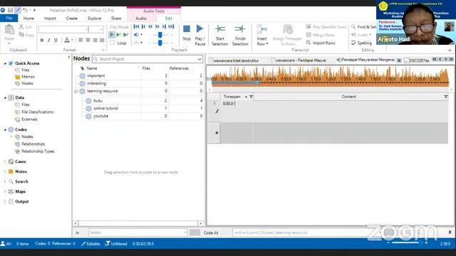 Workshop NVIVO 12 смотреть онлайн
