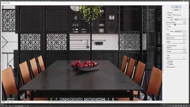 Use ZDepth Make Fog And DOF In Photoshop - Photoshop Architecture