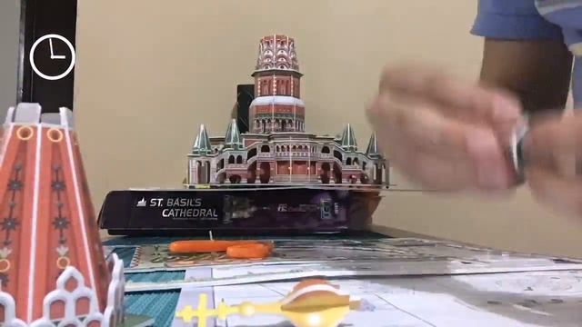 Saint Basil's Cathedral - 3D puzzle смотреть онлайн