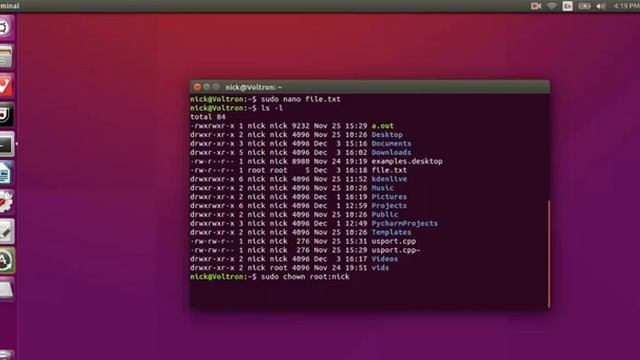 how to give file permission and ownership in linux смотреть онлайн