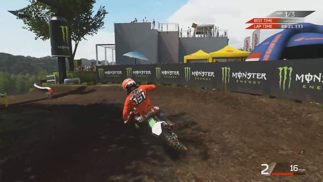 MXGP 2 - The Official Motocross Videogame! - Gameplay/Walkthrough - Part 21 - Back To The Beginning смотреть онлайн