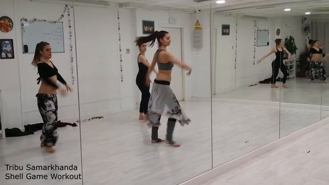 Tribu Samarkhanda - ATS® (American Tribal Style) Shell Game Workout Lab Dialect. Trio.