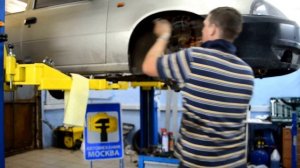 Замена ступичного подшипника СВАО, Daewoo Nexia N150, Большое ТО+, Часть 3