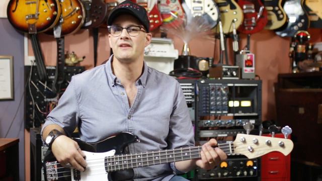 Artist MiniP 3/4 Size PB Style Electric Bass Guitar Demo смотреть онлайн