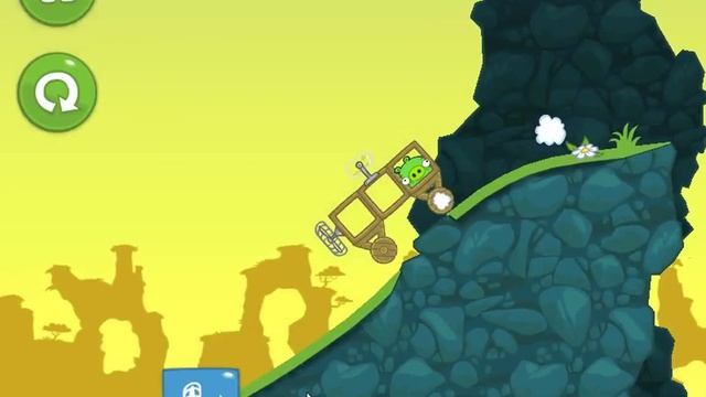 Bad Piggies Level 2-14 When Pigs Fly ★★★ Walkthrough смотреть онлайн