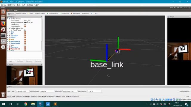 ARmarker tracking with picamera v2(ROS kinetic + OpenCV + raspberry pi 3B+) смотреть онлайн