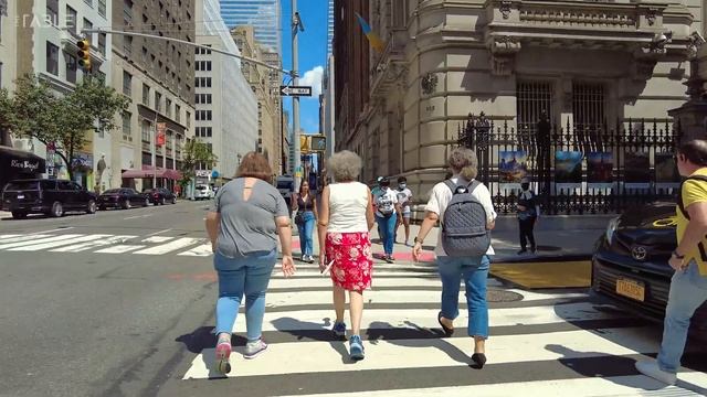 [4K] NYC Manhattan Summer Walk - Madison Avenue, New York City, Travel, USA смотреть онлайн