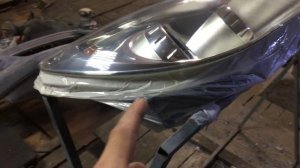 Опель корса Д. Делаем Фары. Часть 3.