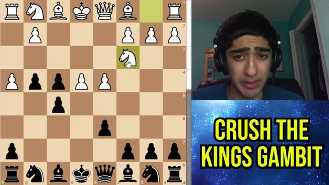 How To Beat The Kings Gambit | OTB Chess Game Analysis смотреть онлайн