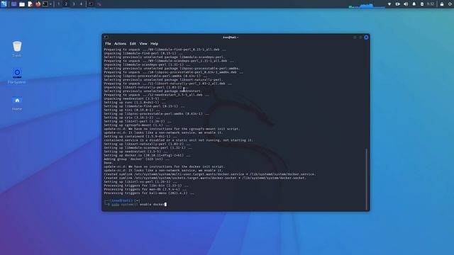 INSTALL DOCKER ON KALI смотреть онлайн