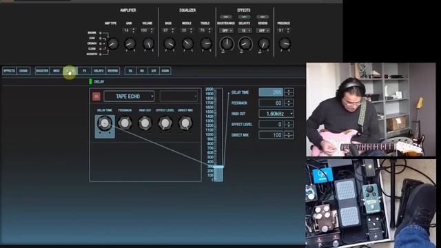 Boss Katana Version 3 - Dc30 and expression pedal assign смотреть онлайн