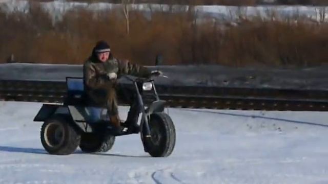 Трайк из мотоблока смотреть онлайн