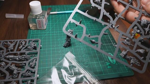 Assembling the Blightlord Terminators - Warhammer 40k Death Guard смотреть онлайн