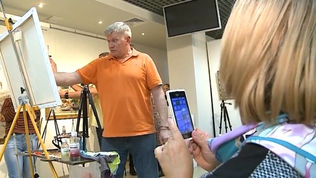 Мастер-класс художников Максима и Сергея Сидоренко. смотреть онлайн