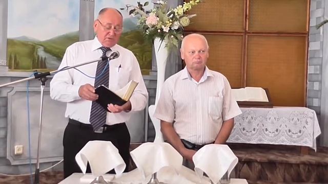 Молитва за крещённых и Причастие. смотреть онлайн