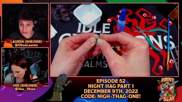 Night Hag Part 1 | Paint and Slay | Idle Champions | D&D смотреть онлайн