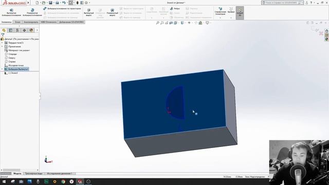 Быстрый урок SOLID WORKS | 3Д моделирование ДЛЯ НАЧИНАЮЩИХ | 2021 | Ты точно это сможешь... смотреть онлайн