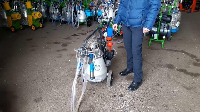 Доильный аппарат "Ударница" (обзор) смотреть онлайн