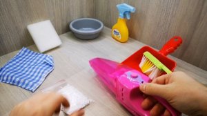 Обзор детского портативного пылесоса + набор для уборки