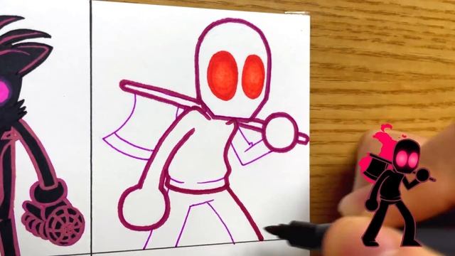 Drawing FRIDAY NIGHT FUNKIN'-Indie Cross Nightmare [Devil's Gambit] Sans/Cuphead/Bendy/Tails смотреть онлайн