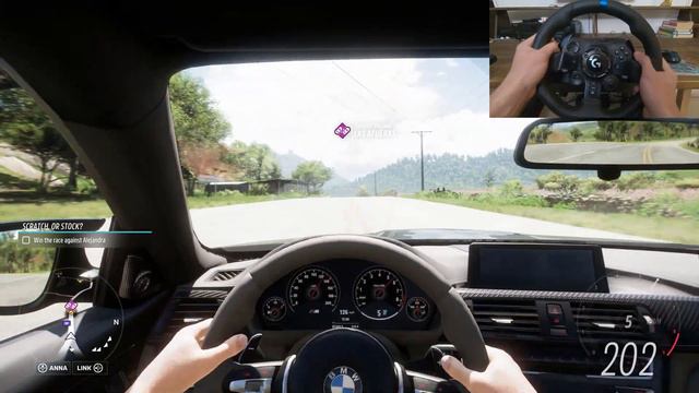 THE POWERFUL 2014 BMW M4 COUPÉ - Forza Horizon 5 | Logitech G923 Wheel