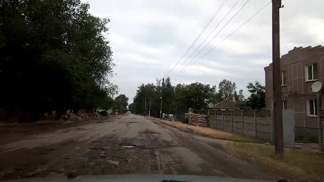 Крым дорога к Азовскому морю Новониколаевка 17.06.2018 смотреть онлайн