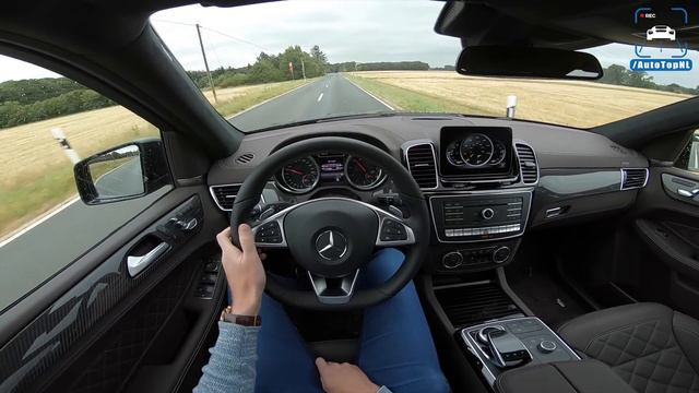 2018 MERCEDES AMG GLE 43 REVIEW POV Test Drive On AUTOBAHN & ROAD By AutoTopNL