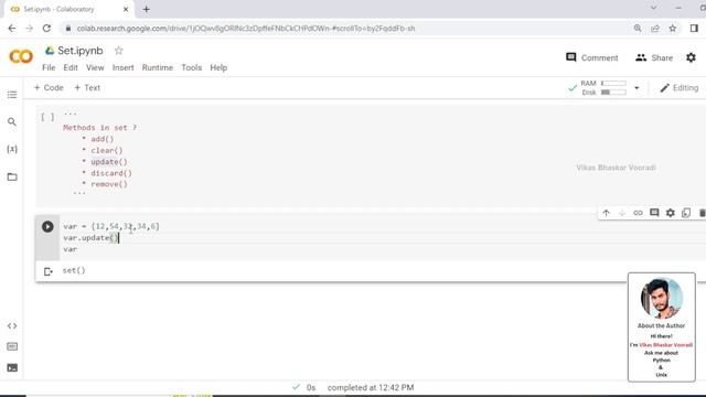Python Set Methods Unleashed: Advanced Techniques for Savvy Coders! - 5 смотреть онлайн