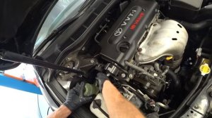 Camry 40. Замена масла ГУР