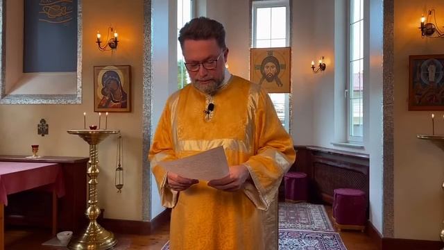 Вечерня на день первоверховных апостолов Петра и Павла на русском языке. 11 июля 2022 смотреть онлайн