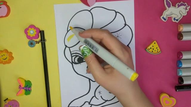 Как нарисовать Эльзу просто/ How to draw Elsa just with felt-tip pens смотреть онлайн