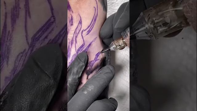 Dark Lettering tattoo 100 minutes of tattooing смотреть онлайн