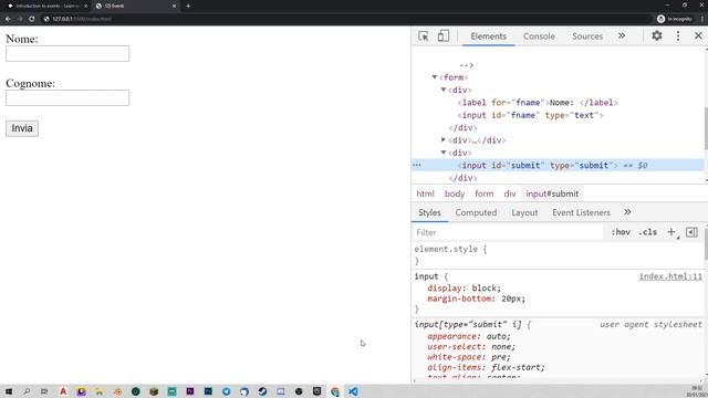 Javascript Tutorial Italiano 12 - Introduzione agli EVENTI смотреть онлайн