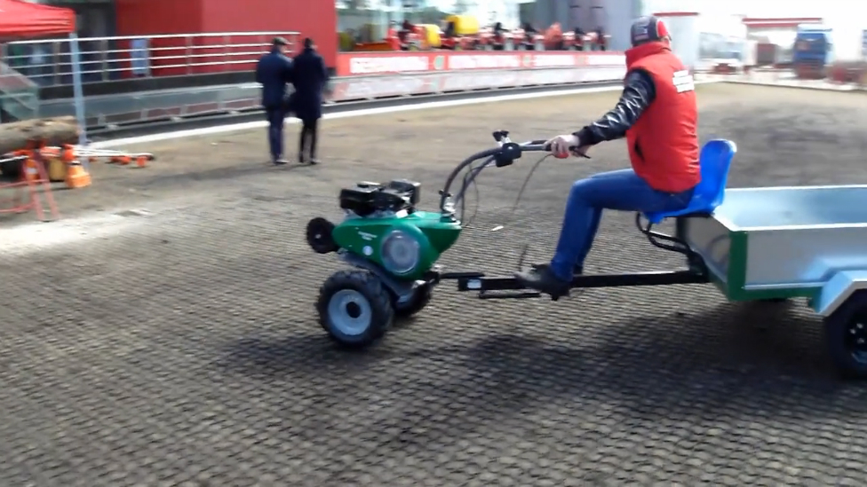 Прицеп для мотоблока Caiman Vario