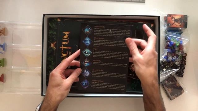 Sanctum board game unboxing смотреть онлайн