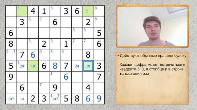 Стратегия небоскреб | Как решать судоку, когда простые методы не работают смотреть онлайн
