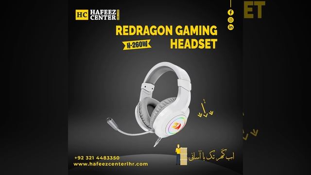 Redragon H260W RGB WIRED GAMING HEADSET смотреть онлайн