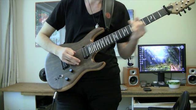 Carvin DC727 Custom + Bareknuckle Pickups Review [HD] смотреть онлайн