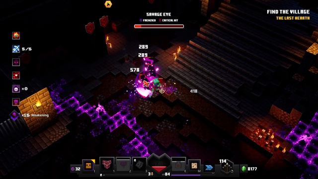 Minecraft Dungeons: Eye of Ender Gyűjtögetés! - 35. rész (Echoing Void DLC) смотреть онлайн